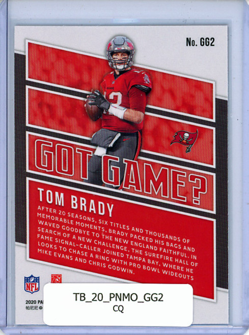Tom Brady 2020 Mosaic, Got Game? #GG2 (CQ)