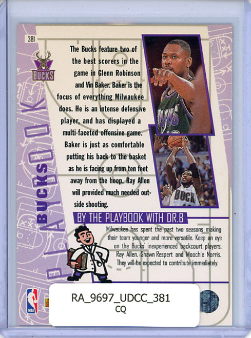 Ray Allen 1996-97 Collector's Choice #381 (CQ)