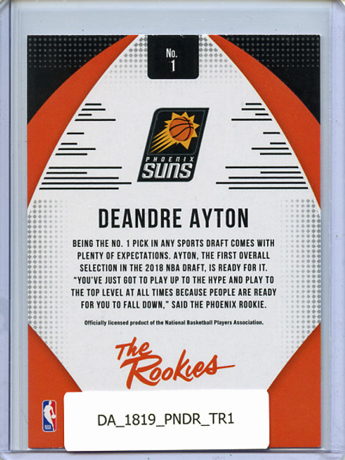 Deandre Ayton 2018-19 Donruss, The Rookies #1