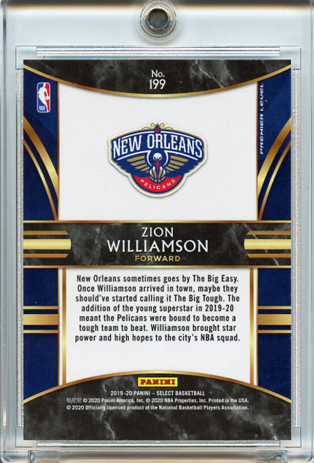 Zion Williamson 2019-20 Select #199 Premier Level (3)