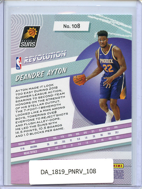 Deandre Ayton 2018-19 Revolution #108