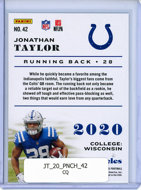 Jonathan Taylor 2020 Chronicles #42 (CQ)