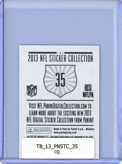 Tom Brady 2013 Panini Stickers #35 (CQ)