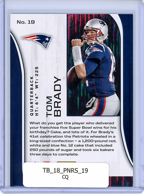 Tom Brady 2018 Rookies & Stars #19 (CQ)