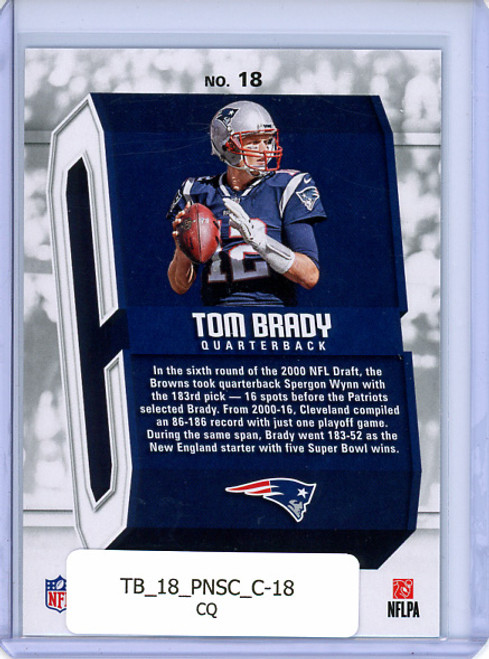 Tom Brady 2018 Score, Captains #18 (CQ)