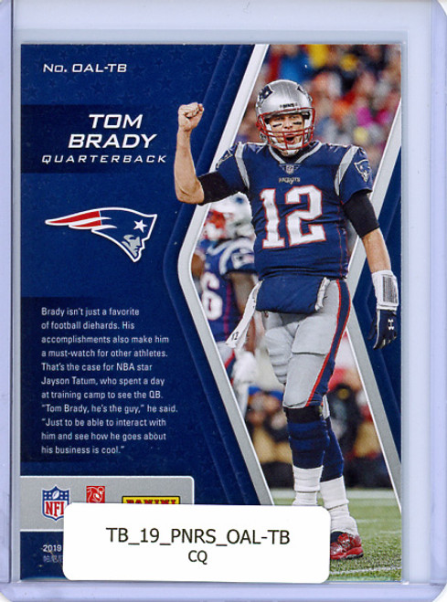 Tom Brady 2019 Rookies & Stars, On Another Level #OAL-TB (CQ)