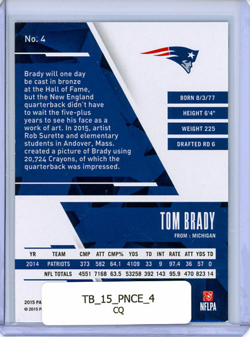 Tom Brady 2015 Certified #4 (CQ)