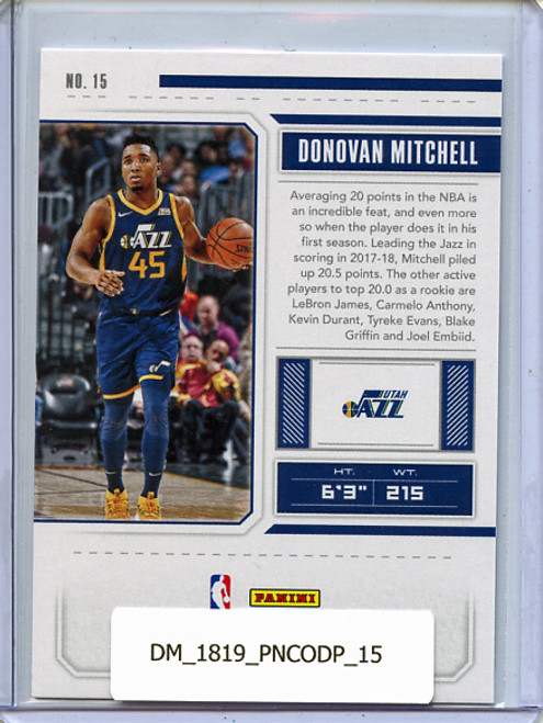 Donovan Mitchell 2018-19 Contenders Draft Picks #15