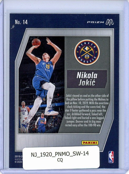 Nikola Jokic 2019-20 Mosaic, Swagger #14 (CQ)