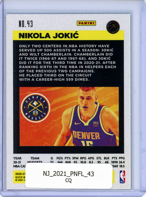 Nikola Jokic 2020-21 Flux #43 (CQ)