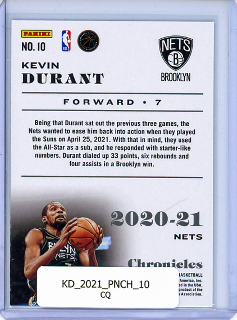 Kevin Durant 2020-21 Chronicles #10 (CQ)