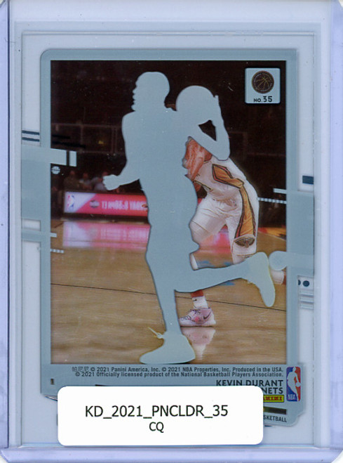 Kevin Durant 2020-21 Clearly Donruss #35 (CQ)