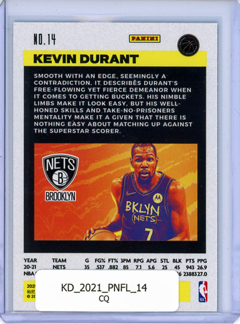 Kevin Durant 2020-21 Flux #14 (CQ)