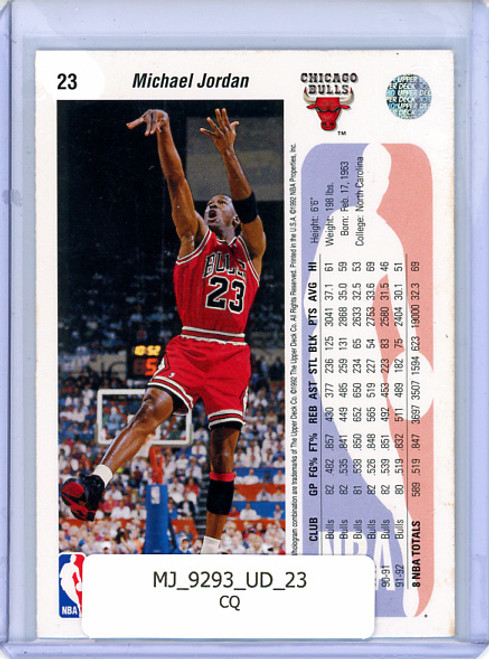 Michael Jordan 1992-93 Upper Deck #23 (CQ)