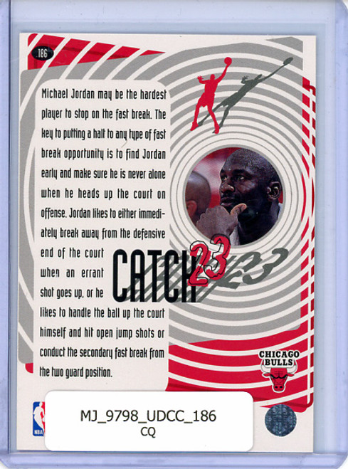 Michael Jordan 1997-98 Collector's Choice #186 Catch 23 (CQ)