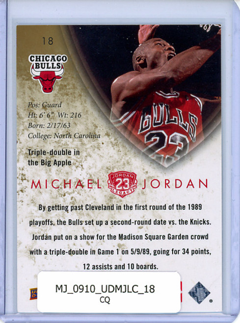 Michael Jordan 2009-10 Upper Deck Michael Jordan Legacy Collection #18 (CQ)