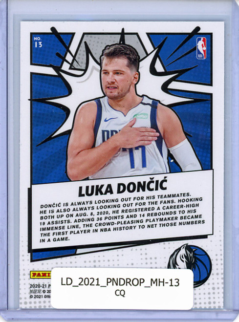 Luka Doncic 2020-21 Donruss Optic, My House #13 (CQ)