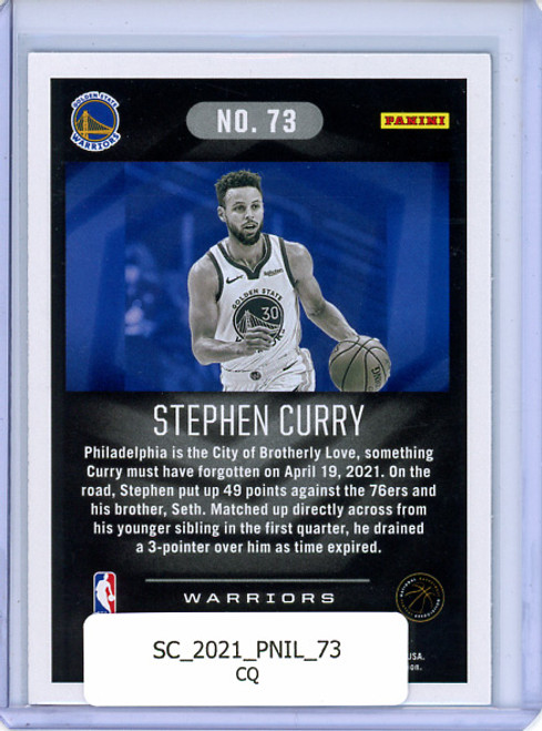 Stephen Curry 2020-21 Illusions #73 (CQ)