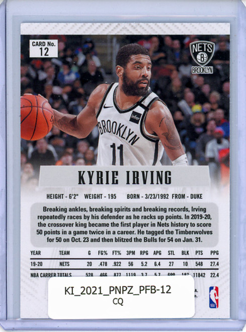 Kyrie Irving 2020-21 Prizm, Prizm Flashback #12 (CQ)