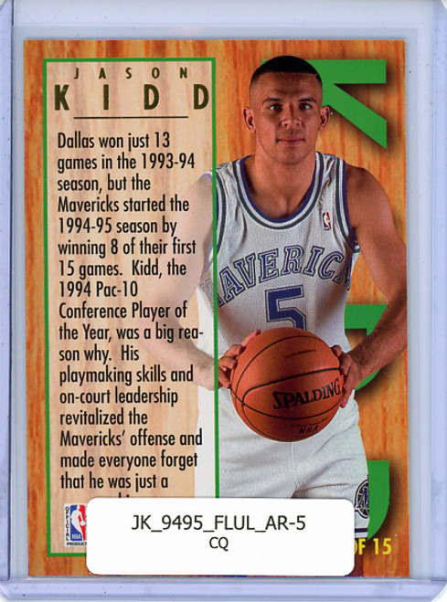 Jason Kidd 1994-95 Ultra, All-Rookies #5 (CQ)