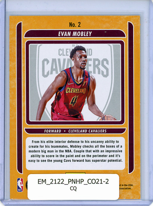 Evan Mobley 2021-22 Hoops, Class of 2021 #2 (CQ)