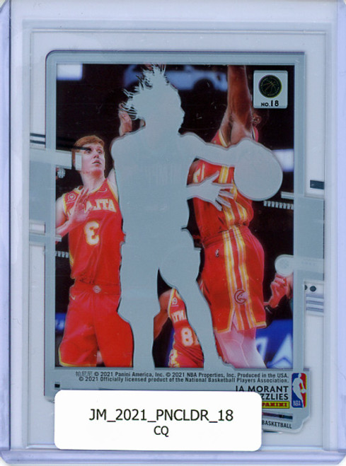 Ja Morant 2020-21 Clearly Donruss #18 (CQ)