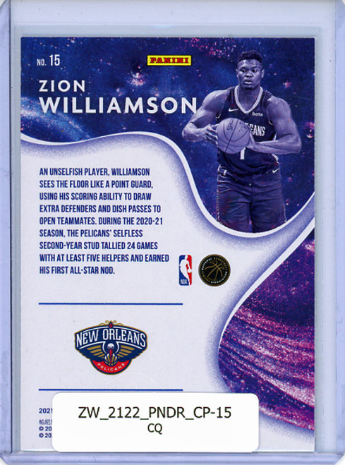 Zion Williamson 2021-22 Donruss, Complete Players #15 (CQ)