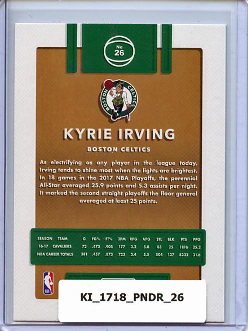 Kyrie Irving 2017-18 Donruss #26