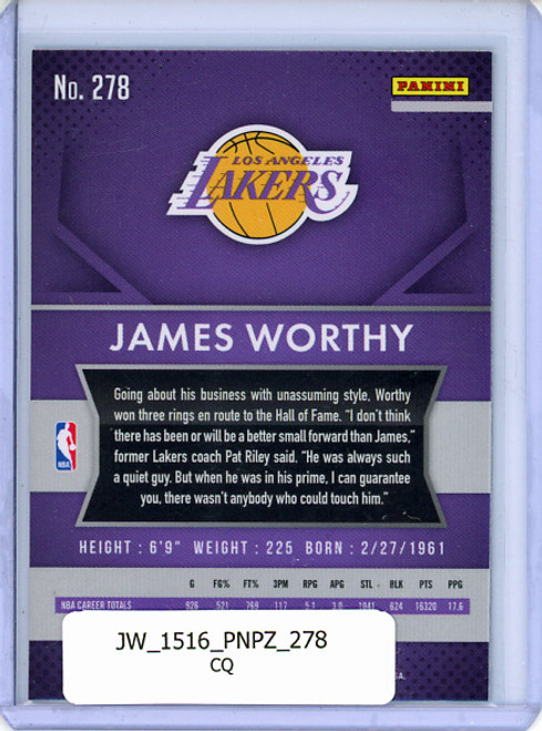 James Worthy 2015-16 Prizm #278 (CQ)