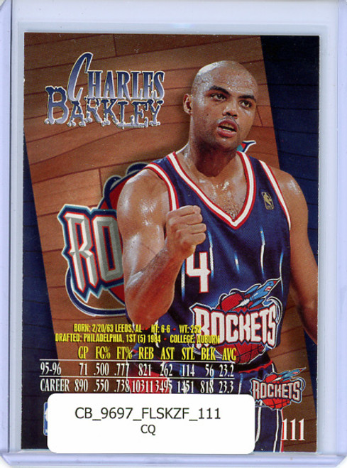 Charles Barkley 1996-97 Skybox Z-Force #111 (CQ)