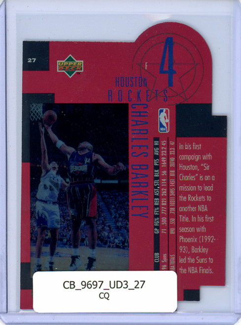 Charles Barkley 1996-97 UD3 #27 (CQ)