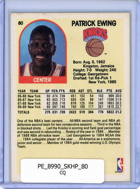 Patrick Ewing 1989-90 Hoops #80 (CQ)