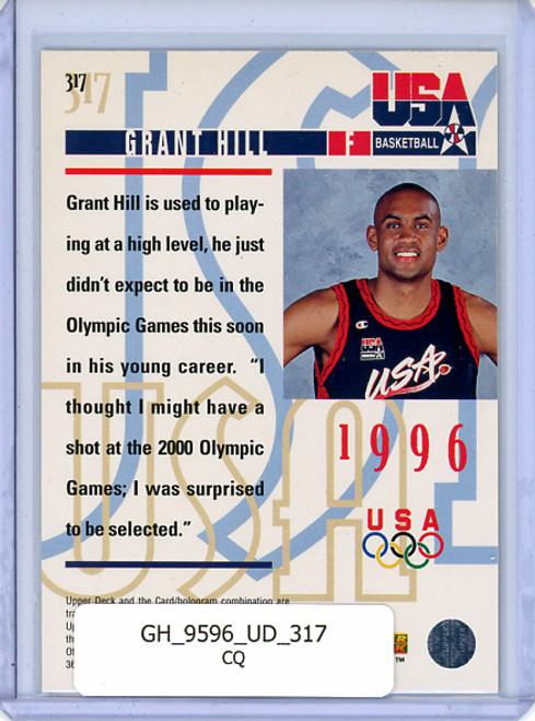 Grant Hill 1995-96 Upper Deck #317 Team USA (CQ)