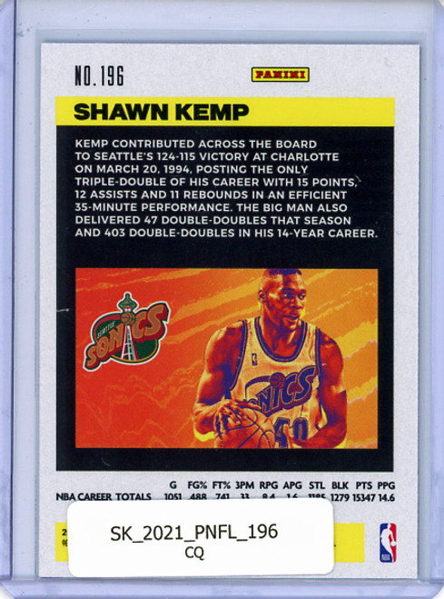 Shawn Kemp 2020-21 Flux #196 (CQ)