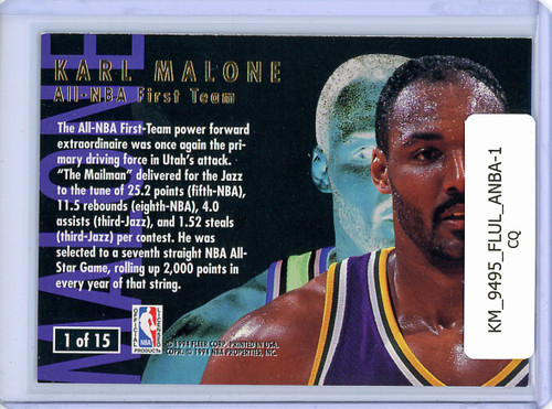 Karl Malone 1994-95 Ultra, All-NBA #1 (CQ)