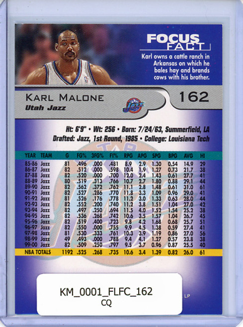 Karl Malone 2000-01 Focus #162 (CQ)