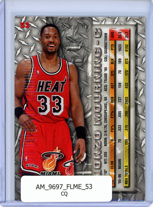 Alonzo Mourning 1996-97 Metal #53 (CQ)