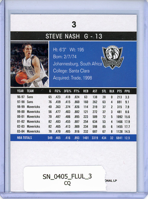 Steve Nash 2004-05 Ultra #3 (CQ)