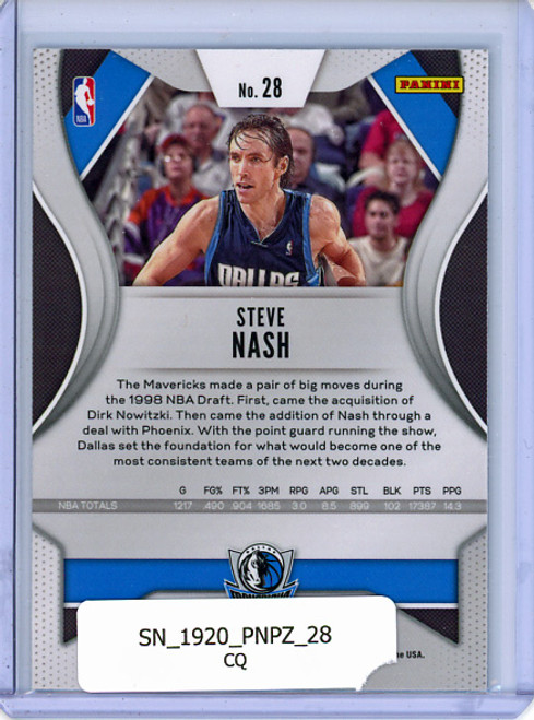 Steve Nash 2019-20 Prizm #28 (CQ)