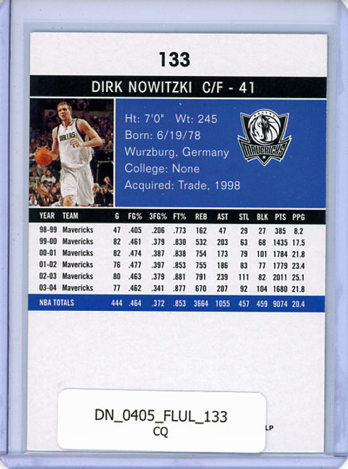 Dirk Nowitzki 2004-05 Ultra #133 (CQ)