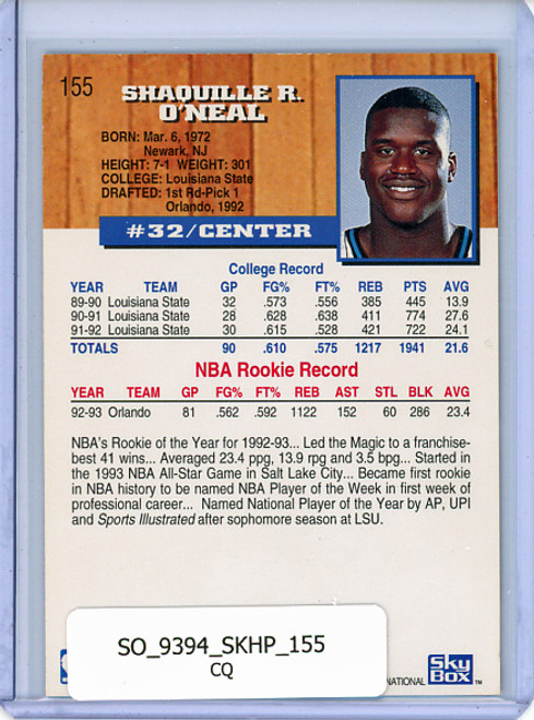 Shaquille O'Neal 1993-94 Hoops #155 (CQ)