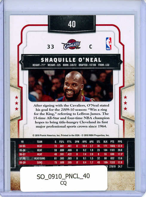 Shaquille O'Neal 2009-10 Classics #40 (CQ)