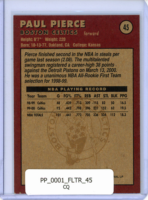 Paul Pierce 2000-01 Tradition #45 (CQ)