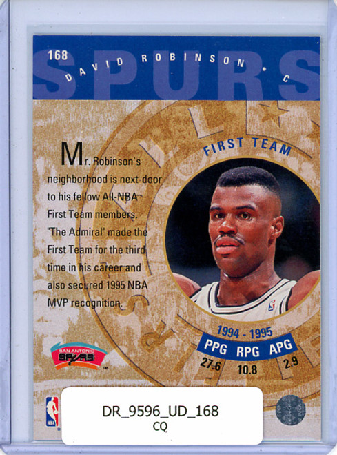 David Robinson 1995-96 Upper Deck #168 All-NBA (CQ)