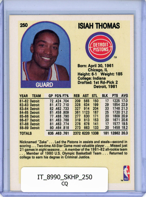 Isiah Thomas 1989-90 Hoops #250 (CQ)