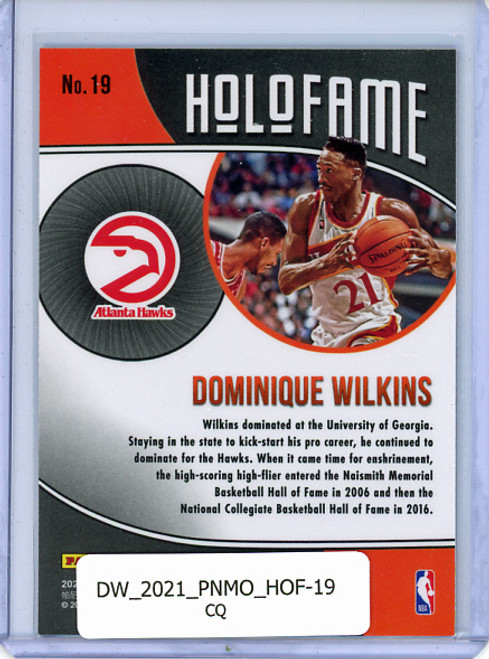 Dominique Wilkins 2020-21 Mosaic, HoloFame #19 (CQ)