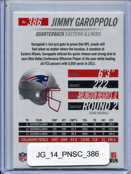 Jimmy Garoppolo 2014 Score #386
