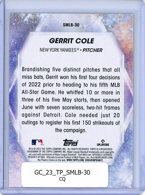 Gerrit Cole 2023 Topps, Stars of MLB #SMLB-30 (CQ)