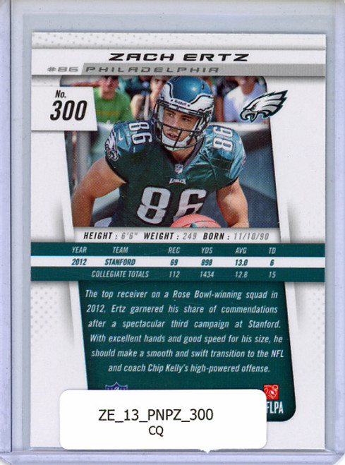 Zach Ertz 2013 Prizm #300 (CQ)