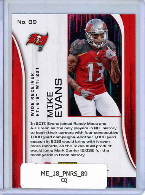 Mike Evans 2018 Rookies & Stars #89 (CQ)